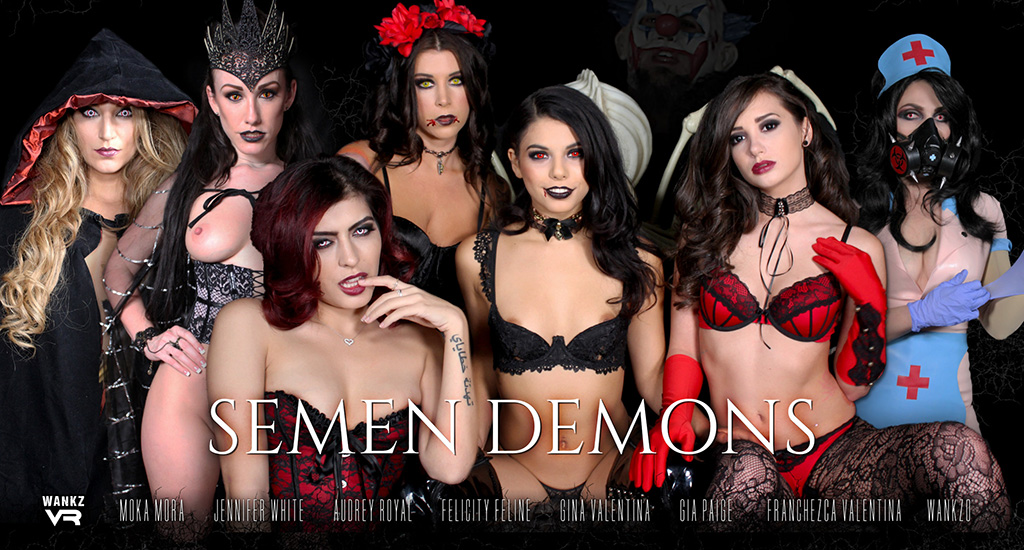 Semen Demons - Halloween VR Porn