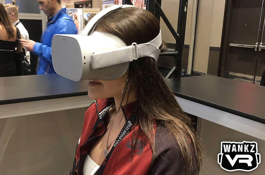 Adria Rae in VR - WankzVR Booth