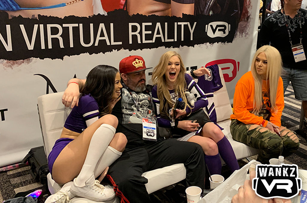 Jimmy, Maya and Kali, 2019 AVN Show